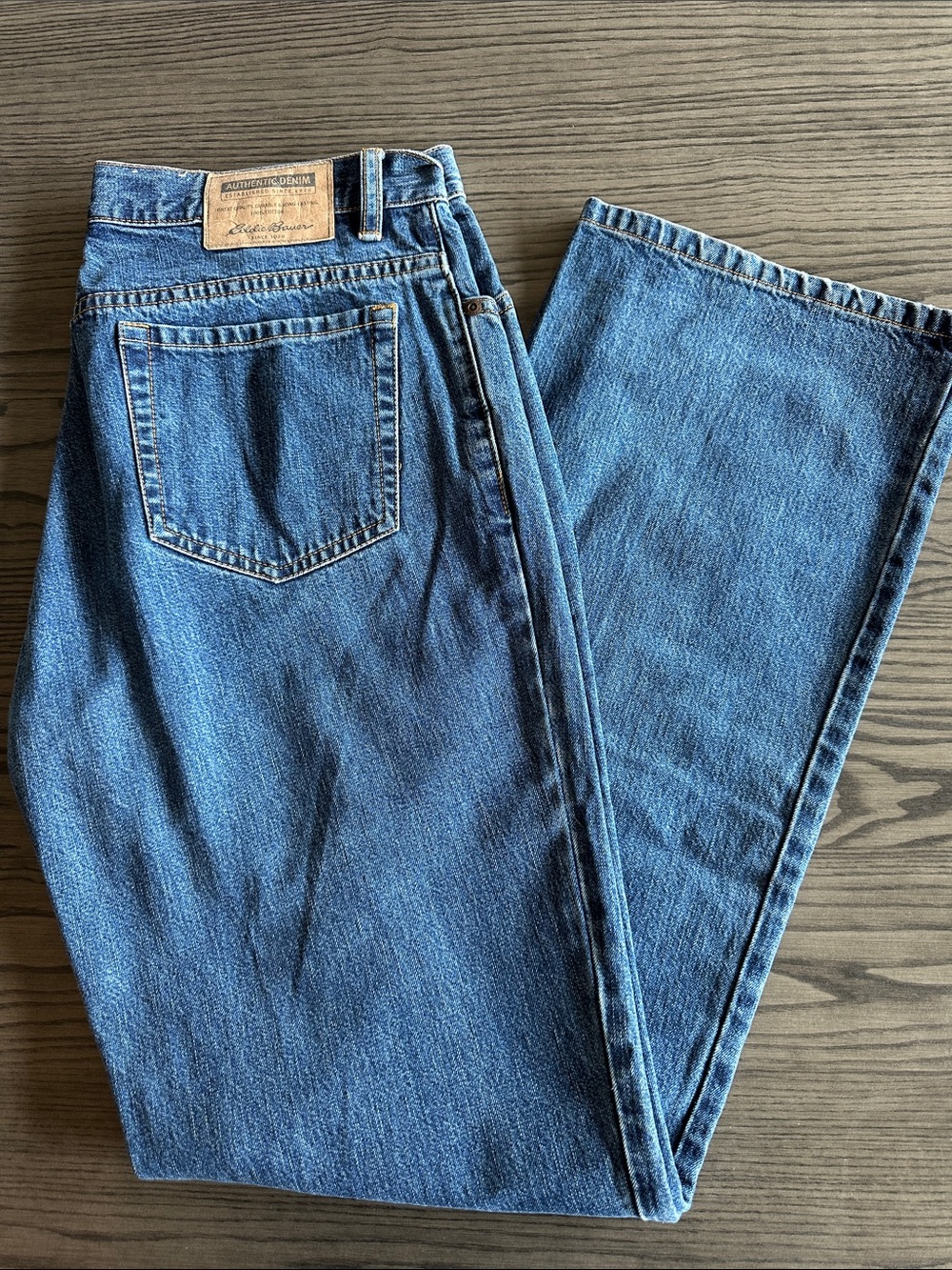 Eddie Bauer Women's Boot Cut Jeans - Medium Blue Denim
